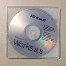 MS Works 8.5 OEM Vollversion deutsch (Textverarbeitung,Kalkulation uvm.) Neuware