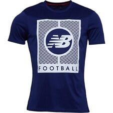 New Balance Herren Elite Tech Grafik Logo Tempest T-Shirt (Größe M L XL XX-L) NEU