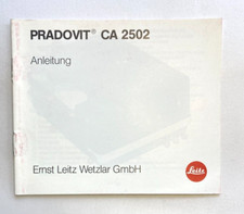 Leitz / Leica  Pradovit CA
