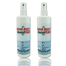 2x Desinfektion AQUA REFIT desinf 250 ml Zerstäuber Hand Flächen Spray