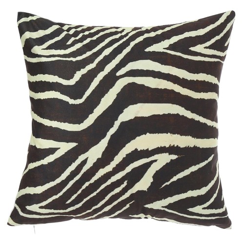 Kissenbezug schwarz grau zebra - kissenbezug,