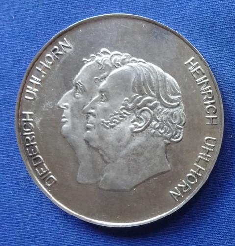 DDR/Erfurt-Silbermedaille