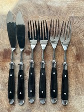 Eichenlaub Fischbesteck Acryl