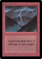 Magic MTG - Lightning Bolt -