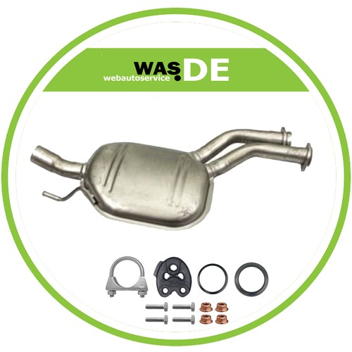 Auspuff mittelschalldämpfer - auspuff,
