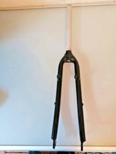  neue 28"trekking alu-starrgabel , 280mm schaftlänge,  1 x1/8 A-HEAD mit disc