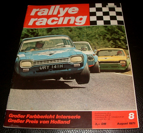 Rallye racing bmw - rallye, 8/71