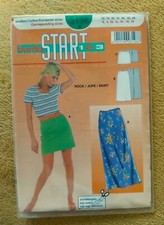 burda  START  - 2  - Rock  Schnittmuster -  Gr. 32 bis 44 - NEU