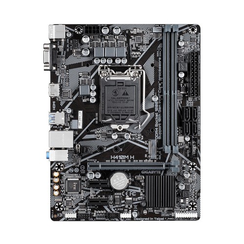 Gigabyte h410m rev x intel - rev.1.x,