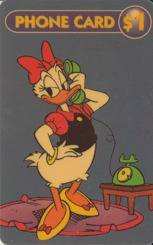 Disney phone card - disney, 06