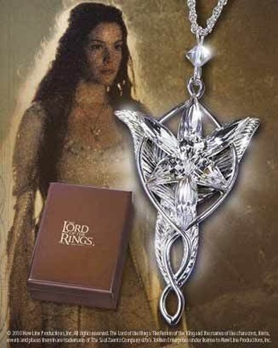 Herr der ringe anhänger - ringe, arwen