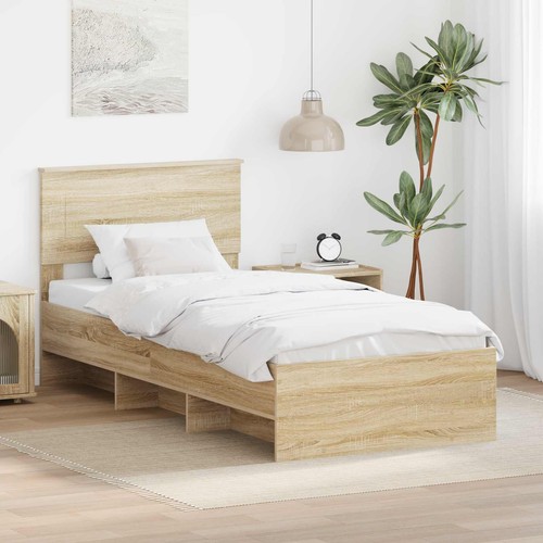 Bettgestell aus holzwerkstoff - bettgestell,