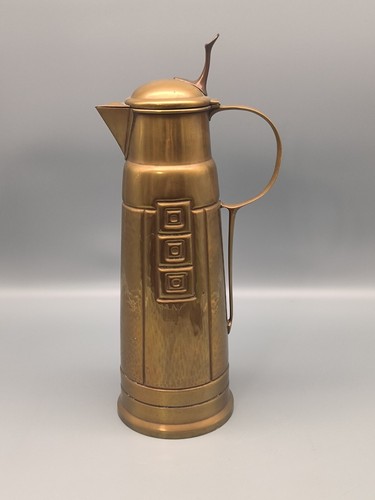 Art deco messing servierkanne - messing,