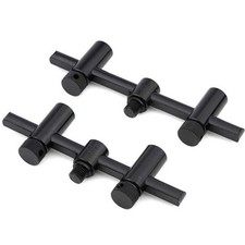 Fox Black Label Slim Adjustable 2 Rod Buzz Bars 110-125mm - Buzzer Bar, Auflage