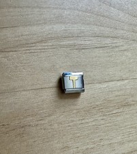 Armband Charm Buchstabe T für