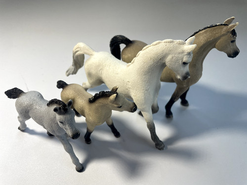 Schleich pferde familie set - set, (4