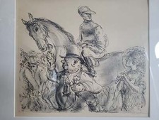 Andreas Paul Weber (1883/93-1980) Original Lithographie 60x60cm