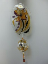 Lichtmühle, Radiometer, Glasmalerei, Fensterdekoration, farbig, NEU