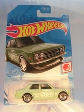 Hot Wheels USA 2021 - 1971 Datsun 510 - hellgrün - selten