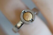 ♥♥ Charlotte 21 -  sterneffekt Silber Kugel / hochwertig 22kt goldplattiert ♥♥