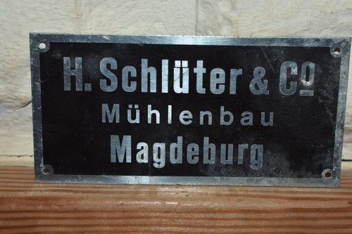 Altes blechschild 30er - altes,