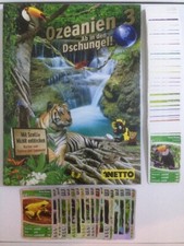 Netto - Ozeanien 3 Ab in den Dschungel! Glitzerkarten und Sets zum aussuchen
