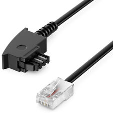 2m Telefon Kabel DSL Kabel TAE F Stecker auf RJ45 Stecker DSL VDSL Router Kabel