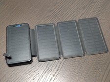 Solar- Powerbank 26800 mAh 2x USB und LED Licht