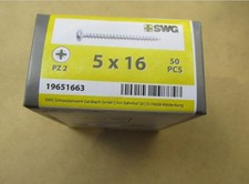 7 Packungen Holzschrauben Packung  5x16mm  Halbrundkopf  / Aktion H2SIMReg5K4