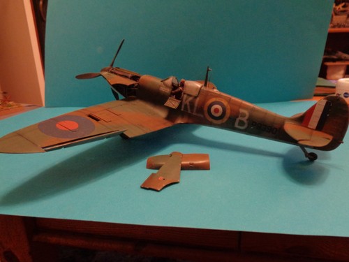 Flugzeug modell gebaut - modell, 1:24