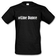 T-Shirt #Line Dance Hashtag