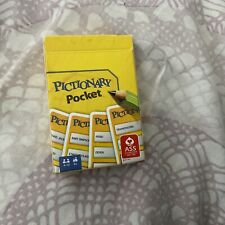 REWE Pictionary Kartenspiel Pocket Reisespiel von Mattel Games Karten 