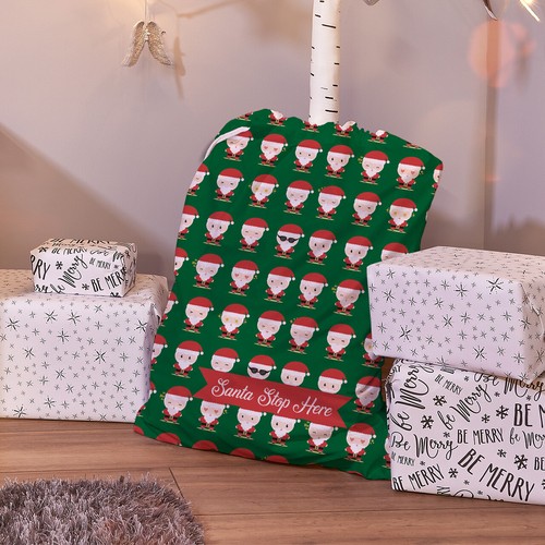 Weihnachtsmann sack grüner - weihnachtsmann,