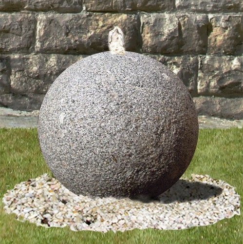 Granit quellkugel 50cm - granit-quellkugel,