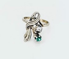 Vintage-Ring aus 875er Silber