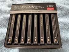 Harry Potter Complete 8-Film Collection | Limited 4K UHD Steelbook Edition Box