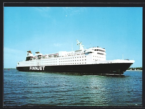 Ansichtskarte fährschiff - ansichtskarte,
