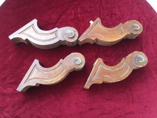 4 antike Tischbeine  Tischfüße alt evtl. Buche 