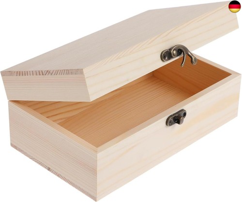 Holzkiste mit deckel - holzkiste,