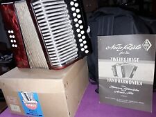 HOHNER ZWEIREINIGE HANDHARMONIKE  C&F
