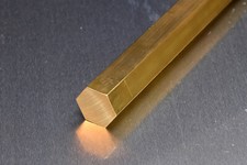 SW 22 Messing Sechskant Ms58