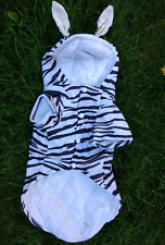 Lustiger Wintermantel für Hunde "Zebra" Winterjacke Karneval Fasching Hundejacke