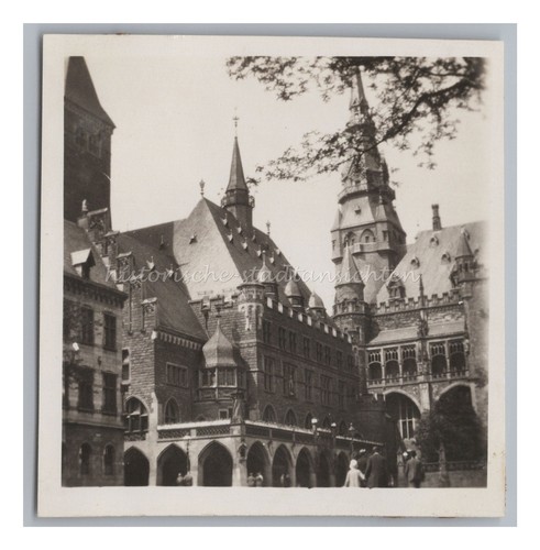 Aachen 1931 rathaus altes - 1931,