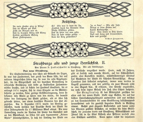Strassburgs alte und junge