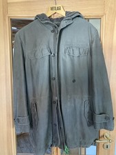 Bundeswehr Parka Größe 6,  Olive Grün mit Kapuze und Innenfutter, BW Anorak