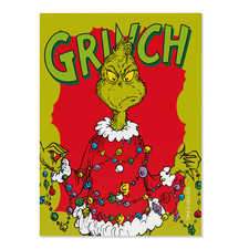 The Grinch Magnet grün