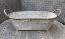 Blumenkasten Zink Shabby NEU