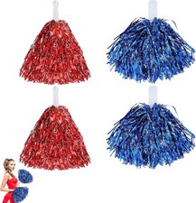 4 Stück Cheerleader Pompons