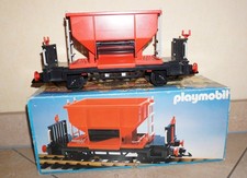 Playmobil Schüttgutwaggon rot