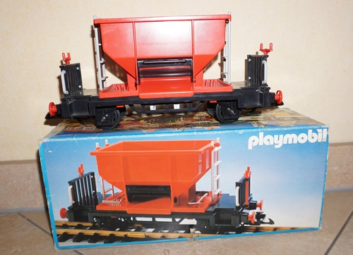 Playmobil schüttgutwaggon rot - playmobil,